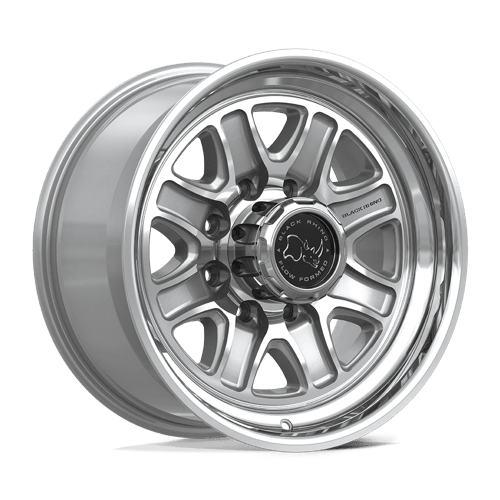 Black Rhino Hard Alloys ECHO 18X9 8X170 125 +12 G-SLV-MCH wheel