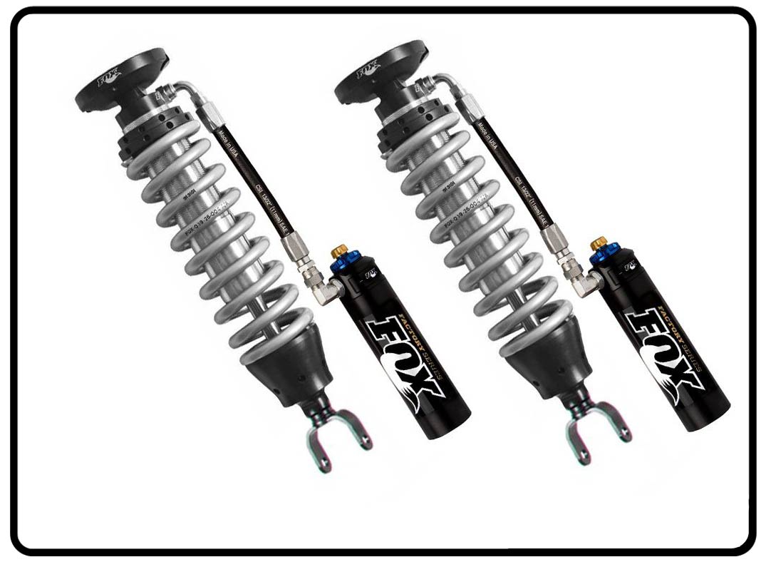 Fox 2.5 Coilovers | DSC Remote Reservoir | Gas Engine | 09-18 Ram 1500 (4WD)