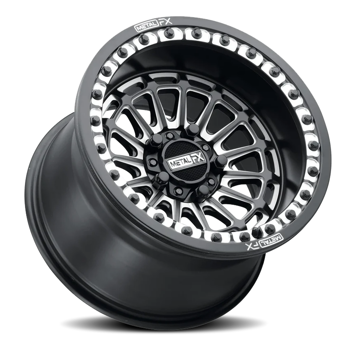 Metal-FX Delta R Beadlock UTV 15x7 Satin wheel