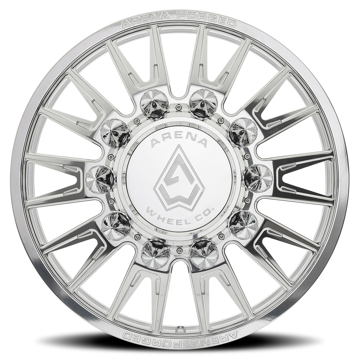 Arena Forged Dually Imperial 24x8.25 Polished wheel