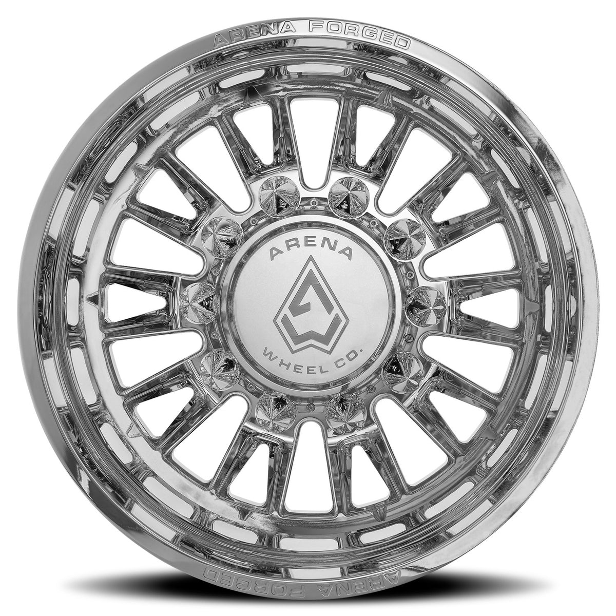 Arena Forged Dually Imperial 24x8.25 Polished wheel