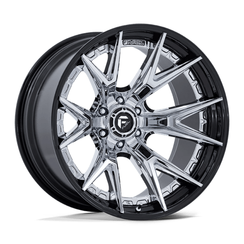 Fuel 1PC CATALYST 24X12 6X5.5 106 -44 CHR G-BLK wheel
