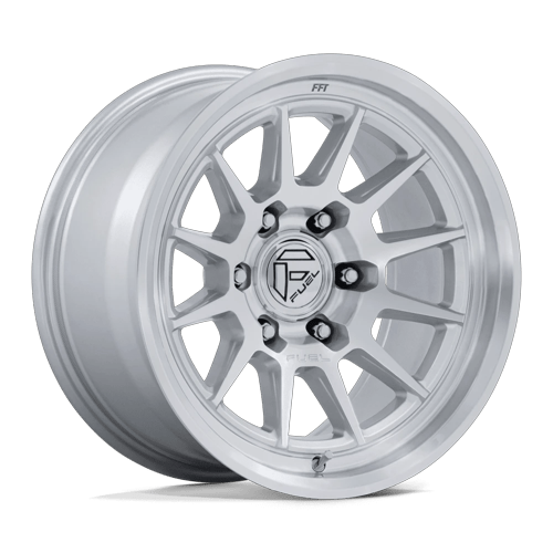 Fuel 1PC SPUR 17X9 6X5.5 106 -12 G-SLV-MCH-FC wheel