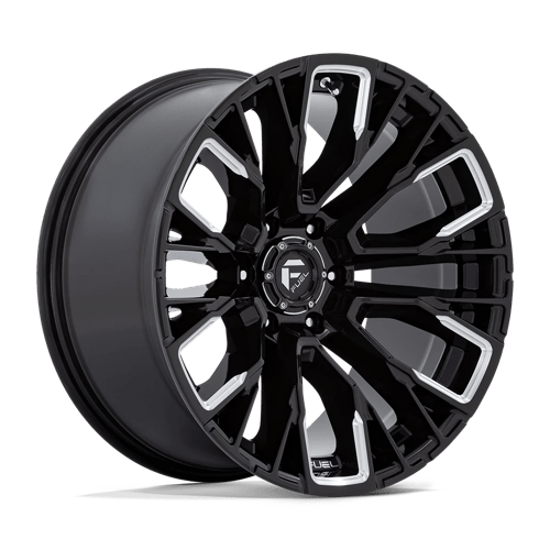 Fuel 1PC REBAR 20X10 6X5.5 106 NBL -18 wheel