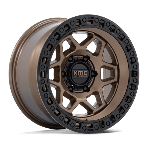 KMC TORX 17X9 5X5 71 -12 M-BRNZ G-BLK wheel