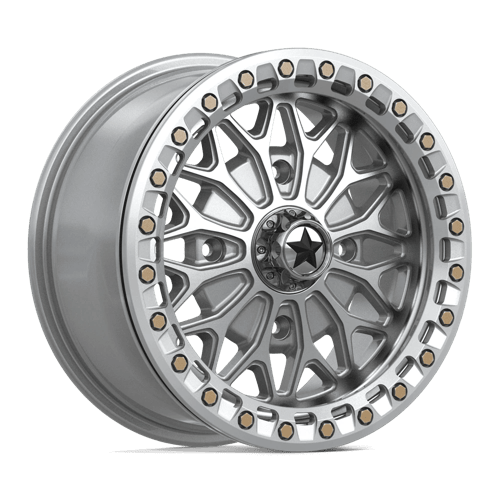 MSA Offroad Wheels BOLO UTV BL 15X7 4X137 96 +38 G-SLV-MCH wheel