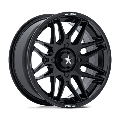 MSA Offroad Wheels RADAR UTV 16X7 4X137 96 +10 G-BLK wheel