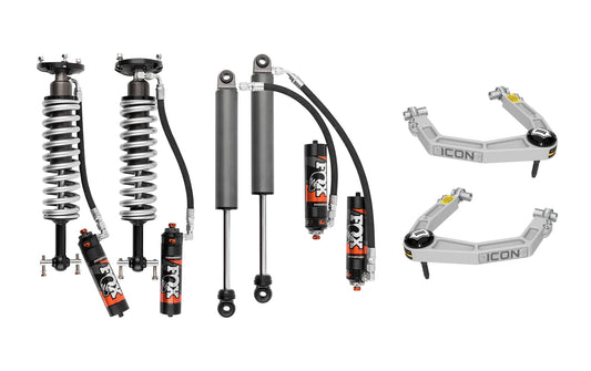 3.5" Lift Kit with Fox 2.5 Performance Elite Shocks and Icon Billet Upper Control Arms 2019-2025 Chevrolet/GMC Silverado/Sierra