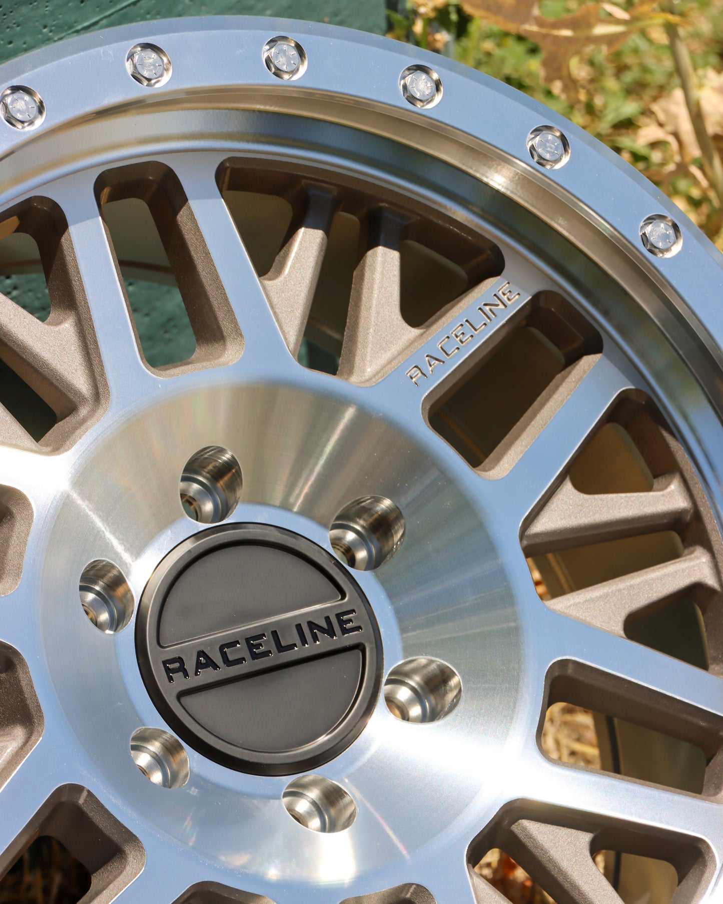 Raceline Ryno Machined wheel.