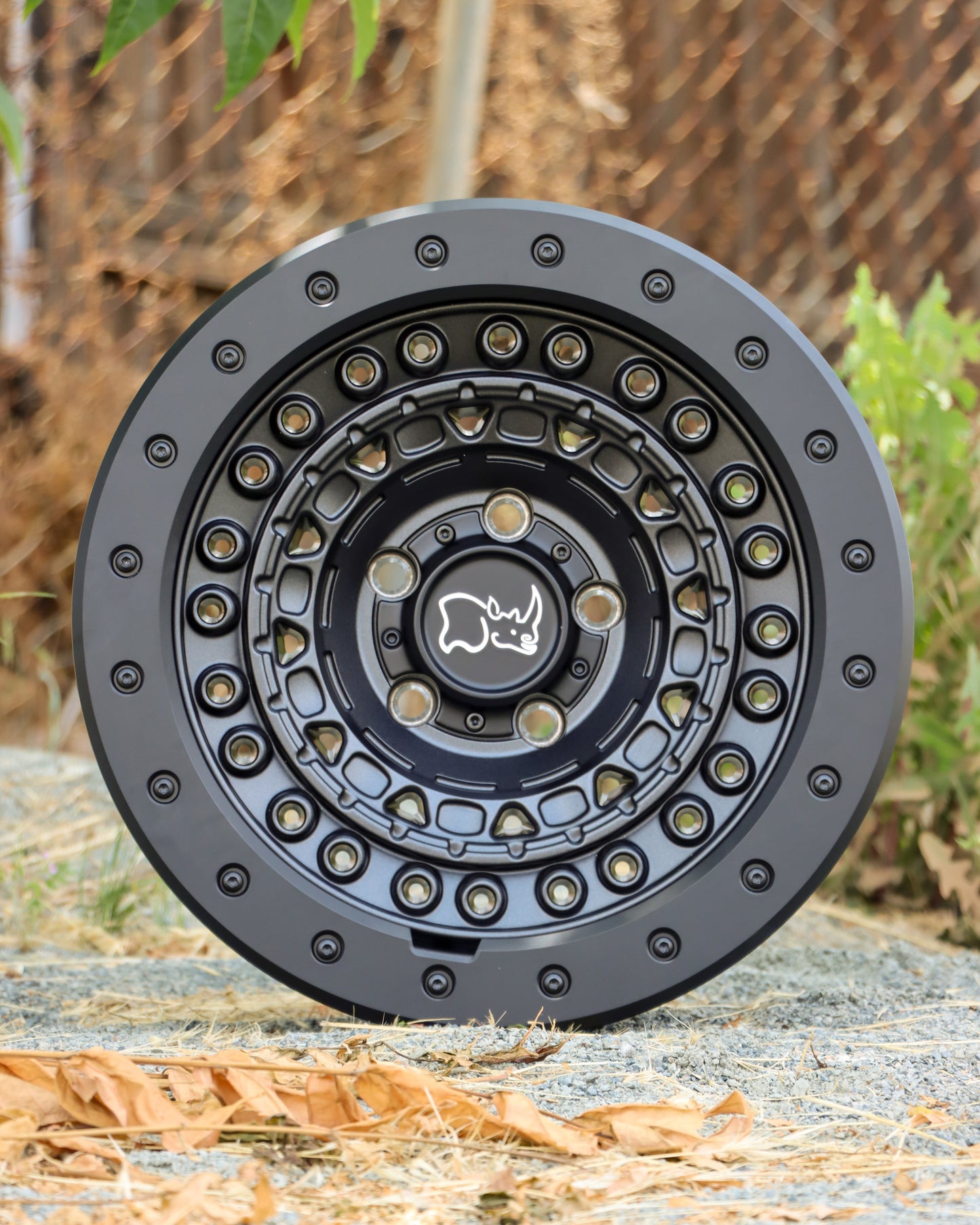 Black Rhino barricade wheel