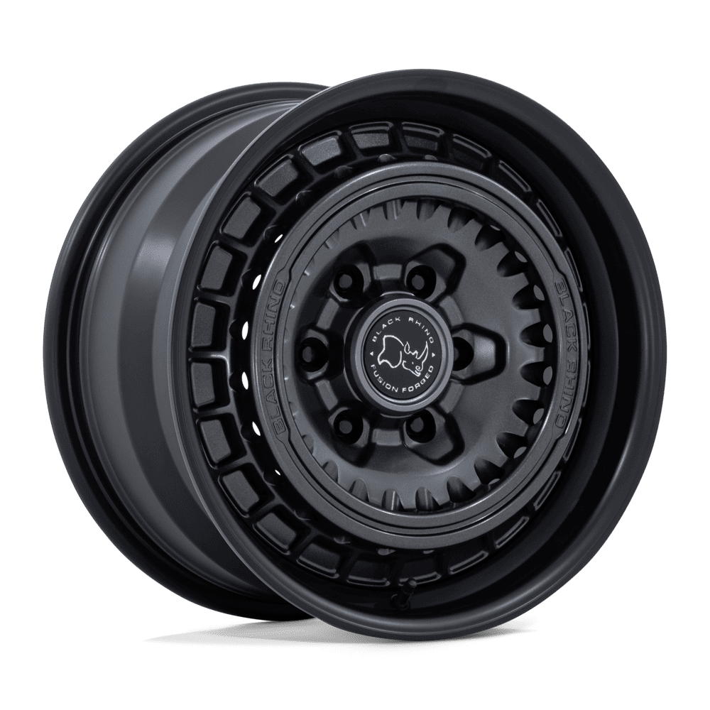 Black Rhino Hard Alloys BASTION 17X8.5 6X5.5 106 +0 GUN-BLK-MB wheel