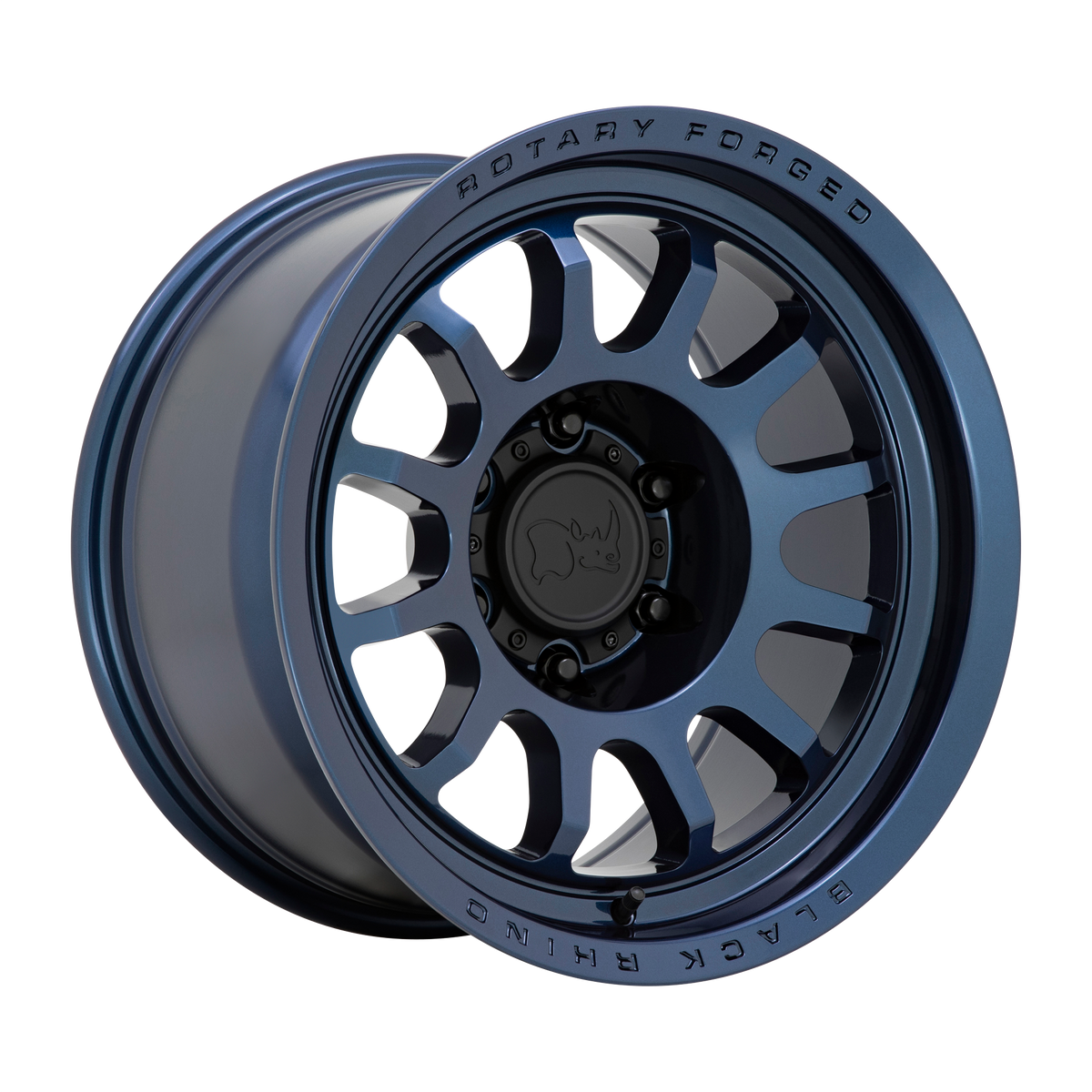 Black Rhino Hard Alloys RAPID 17X8.5 6X5.5 112 +0 MN-BLUE wheel