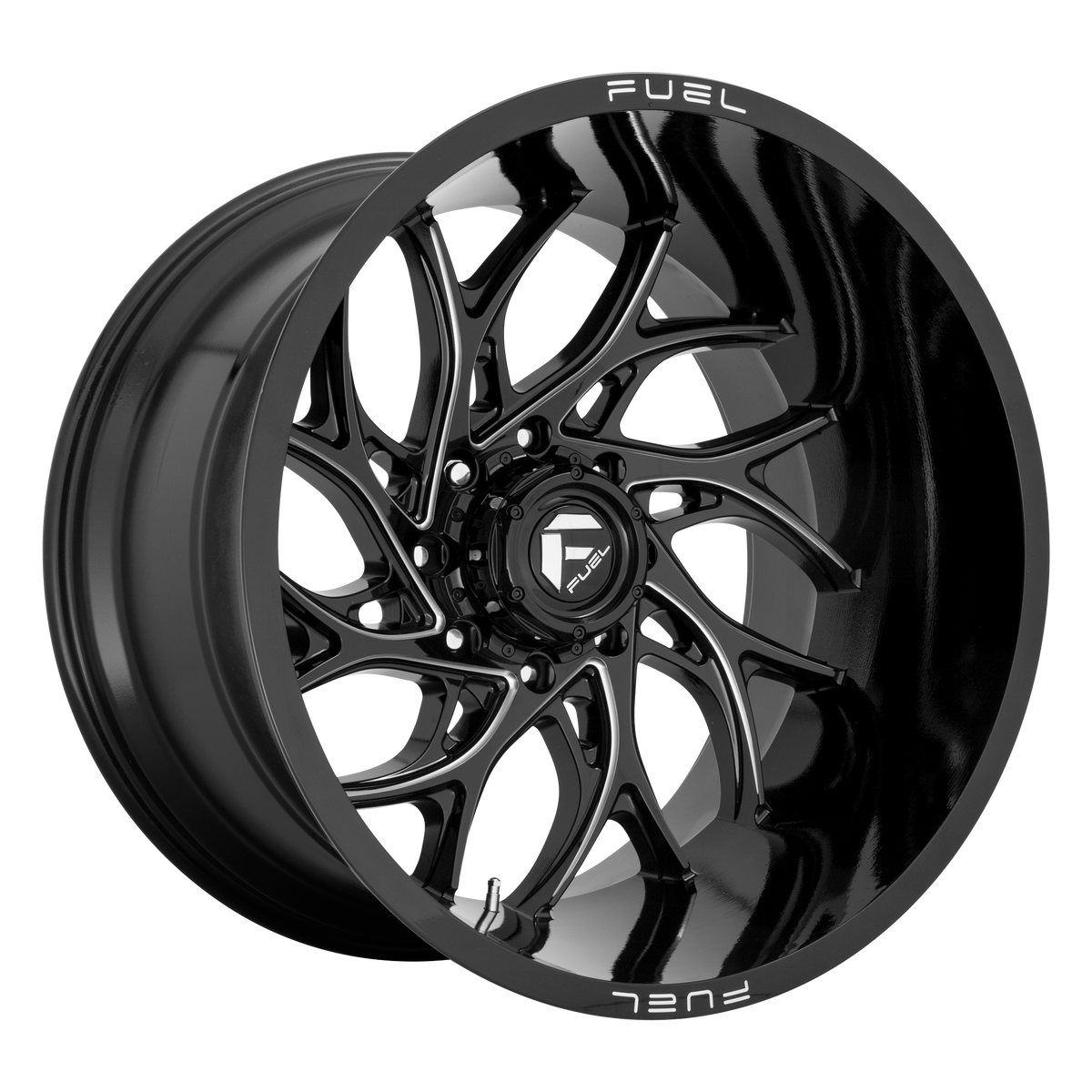 Fuel 1PC RUNNER 22X10 8X6.5 125.2 NBL -18MM wheel