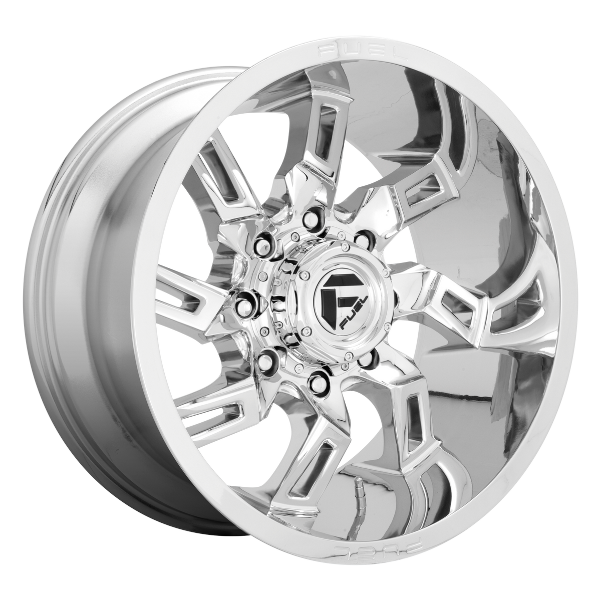 Fuel 1PC D746 LOCKDOWN 20X10 8X6.5 125.2 P -18MM wheel