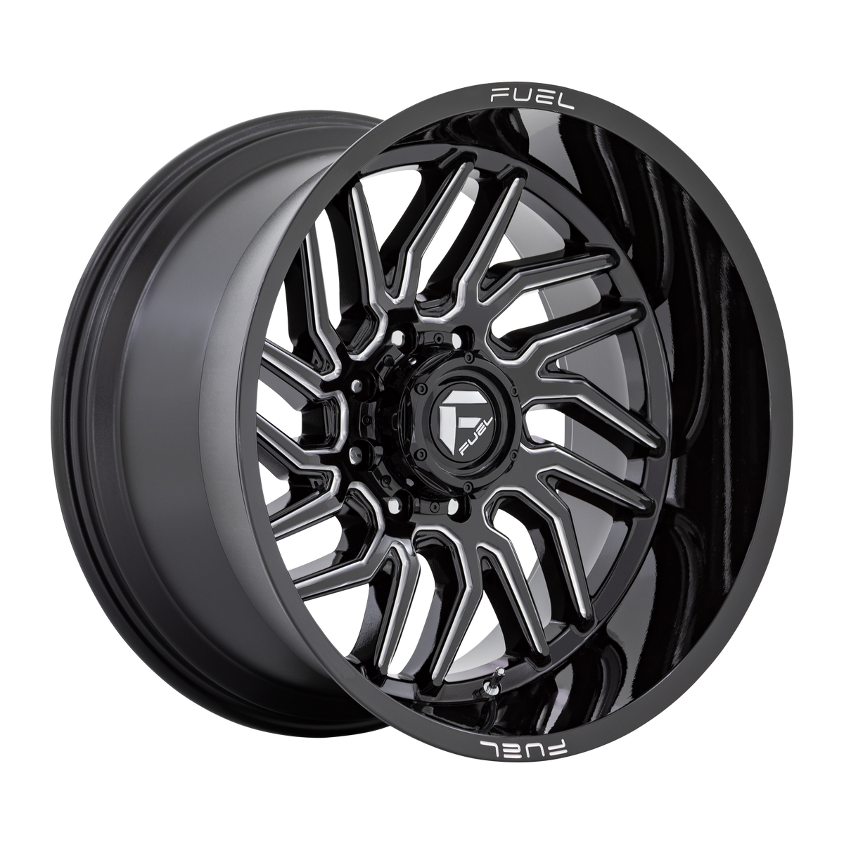 Fuel 1PC HURRICANE 22X12 6X5.5 106 NBL -44 wheel