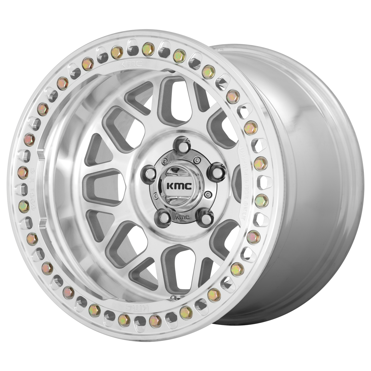 KMC GRENADE CRAWL BL 20X10 5X5.0 MACH -48 wheel
