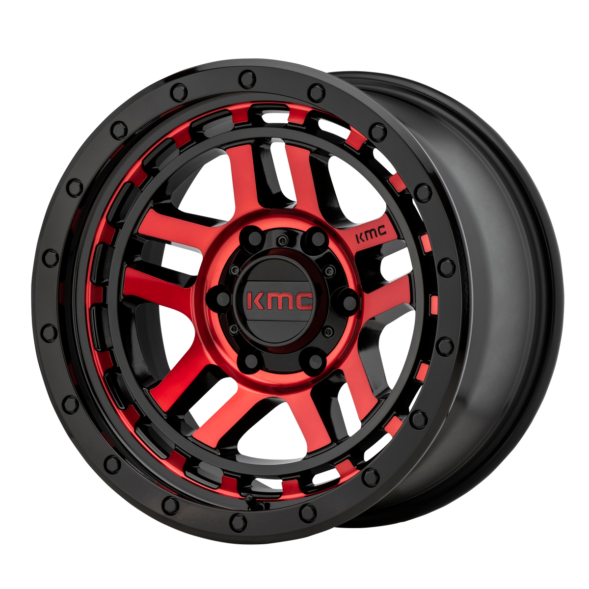 KMC KM540 17X9 6X5.5 G-BLK MCH RTCC -12MM wheel