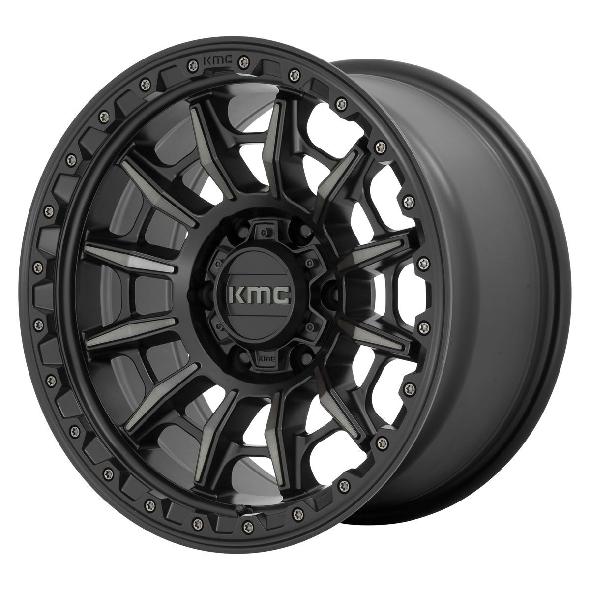 KMC KM547 16X8 6X5.5 S-BLK GTCC 00MM wheel
