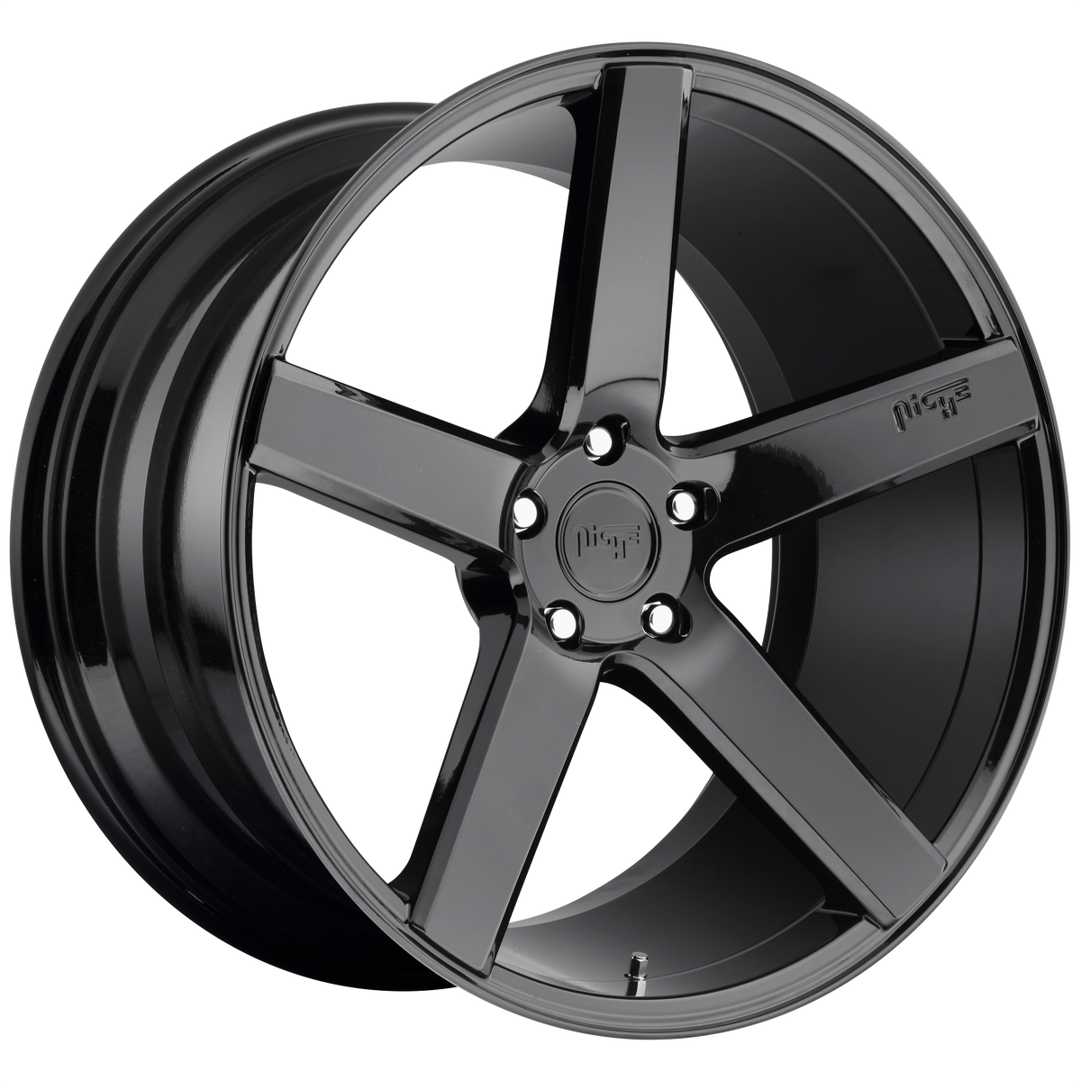 Niche 1PC MILAN 20X8.5 5X120 72 BL +35 wheel