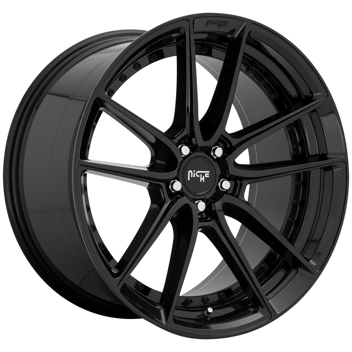 Niche 1PC DFS 17X8 5X112 66.56 BL 40MM wheel