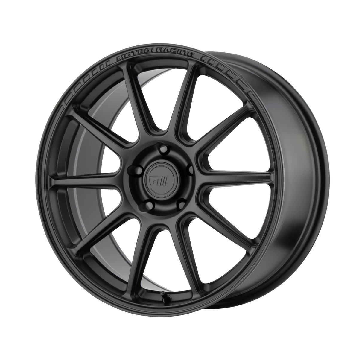 Motegi MR140 18X8.5 5X4.25 S-BLK 45MM wheel