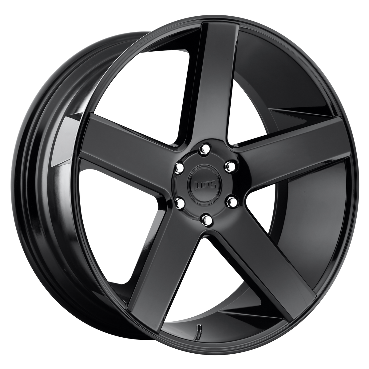 DUB 1PC BALLER 22X9 5X120 72 BL +15 wheel