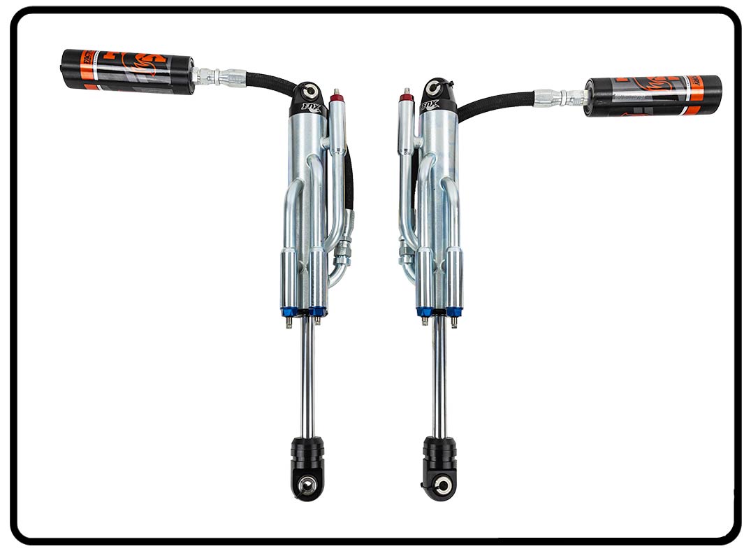 Long Travel Spec Fox Triple Bypasses 2.5" | 05-22 Toyota Tacoma (2WD/4WD)
