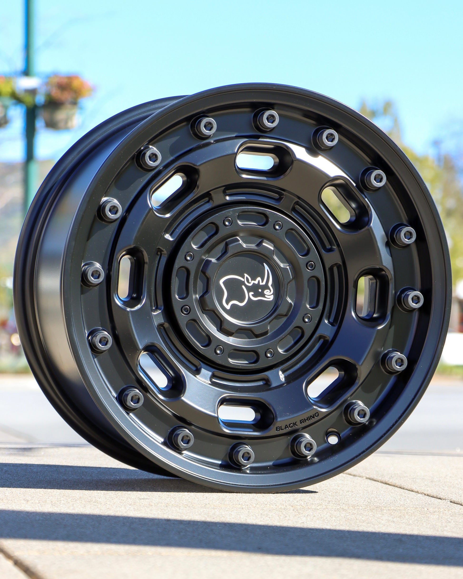 Black Rhino Atlas Wheel in matte black finish