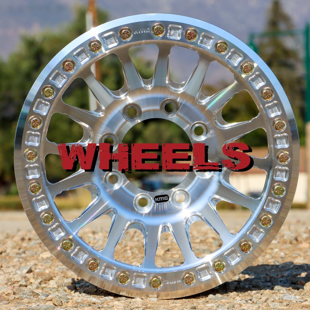 This is a picture of the KMC Impact Forged Bead-Lock Wheel. Offroad wheels. 