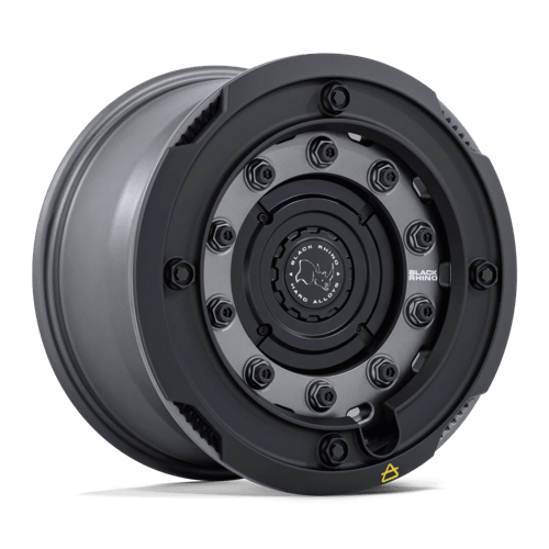 Black Rhino Hard Alloys ARX 17X8.5 (108-150) 78 +0 GUN-BLK M-BLK wheel