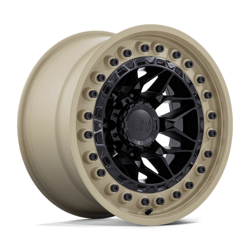 Black Rhino Hard Alloys ALPHA 17X9 5X5 71 +0 M-BLK SAND-LP wheel