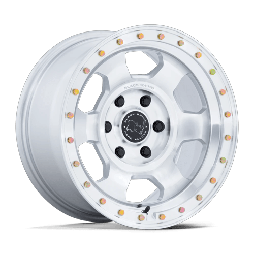 Black Rhino Hard Alloys TROOPER 17X8.5 6X5.5 106 +25 G-SLV MCH wheel