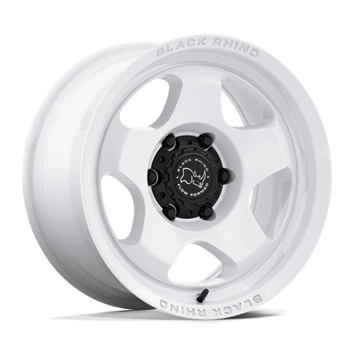 Black Rhino Hard Alloys SOL 17X8.5 6X5.5 106 +0 G-WHT wheel