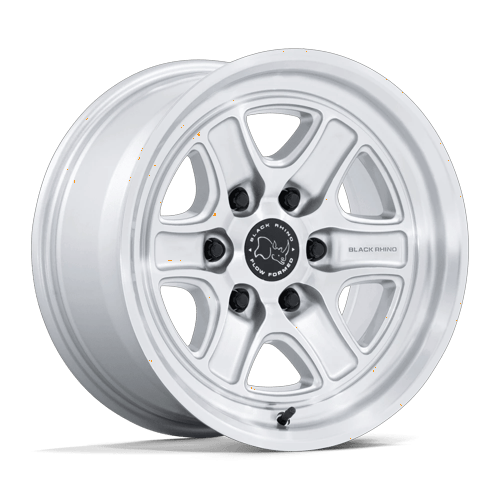 Black Rhino Hard Alloys ECHO 17X8.5 6X5.5 106 +25 G-SLV-MCH wheel