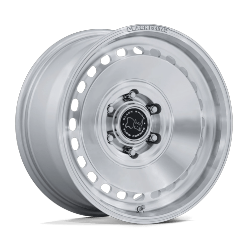 Black Rhino Hard Alloys BASIN 17X8 6X130 84 +32 G-SLV-MCH wheel