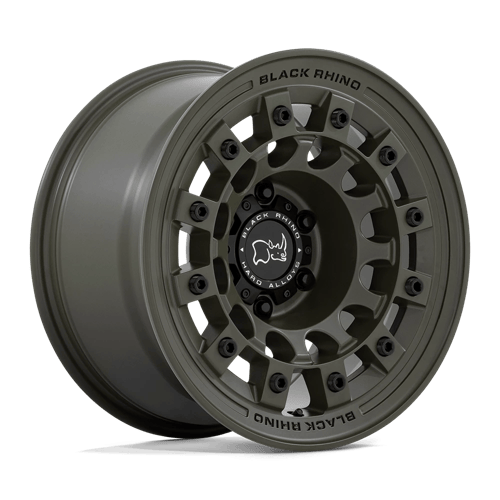 Black Rhino Hard Alloys FUJI 17X9 6X5.5 106 OD-GRN -12 wheel