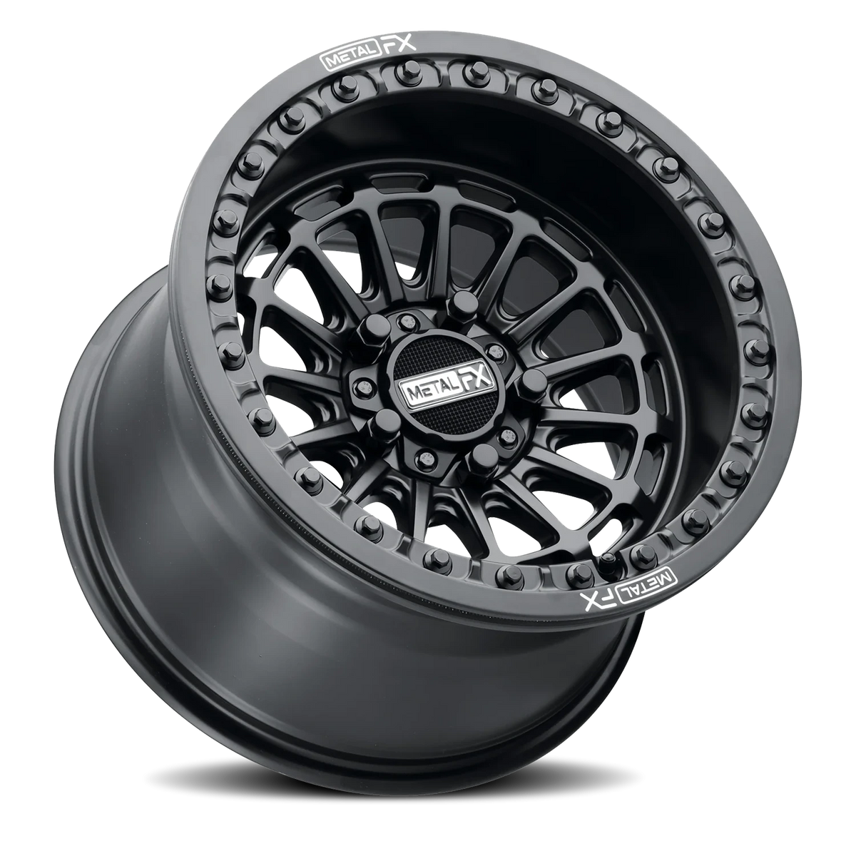 Metal-FX Delta R Beadlock UTV 15x7 Satin wheel