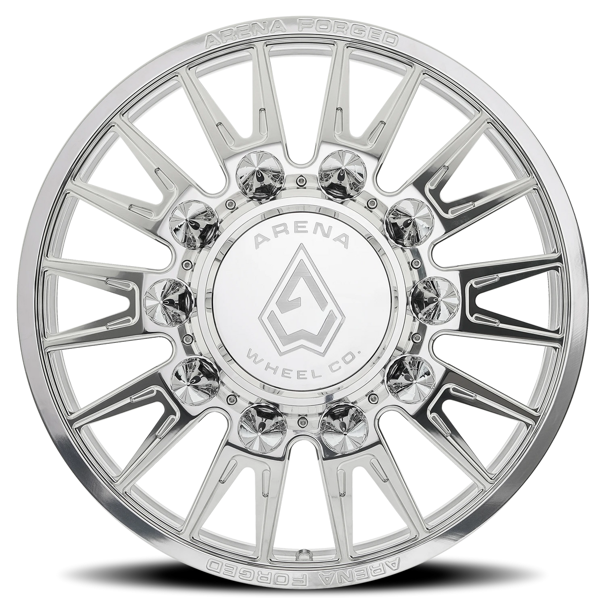 Arena Forged Dually Imperial 24x8.25 Polished wheel