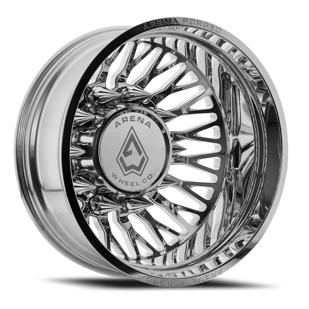 Arena Forged Dually Maximus 22x8.25 Polished wheel