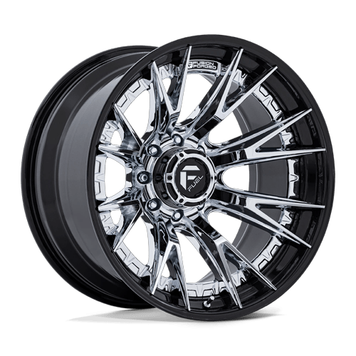 Fuel 1PC CATALYST 20X9 8X6.5 125 +1 CHR G-BLK wheel
