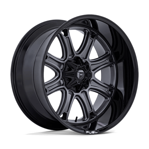 Fuel 1PC DARKSTAR 22X10 BLANK 78 -18 M-GMTL BLK wheel