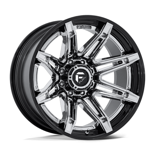 Fuel 1PC BRAWL 22X12 8X180 124 -44 CHR G-BLK wheel