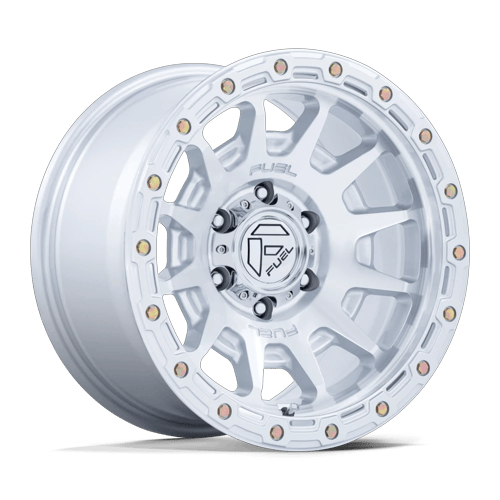 Fuel 1PC FORTRESS 17X8.5 5X5 71 +25 G-SLV-MCH wheel