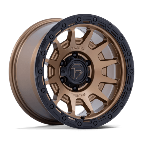 Fuel 1PC FORTRESS 17X8.5 6X5.5 106 +0 M-BRZ GBLK wheel