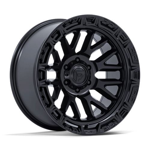 Fuel 1PC RAIL 20X9 5X5 71 +1 M-BLK BLK-LP wheel