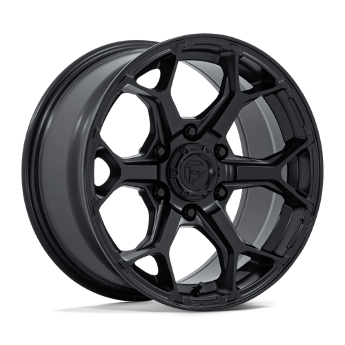 Fuel 1PC SPLICER 17X9 6X5.5 106 -12 BLK-OUT wheel