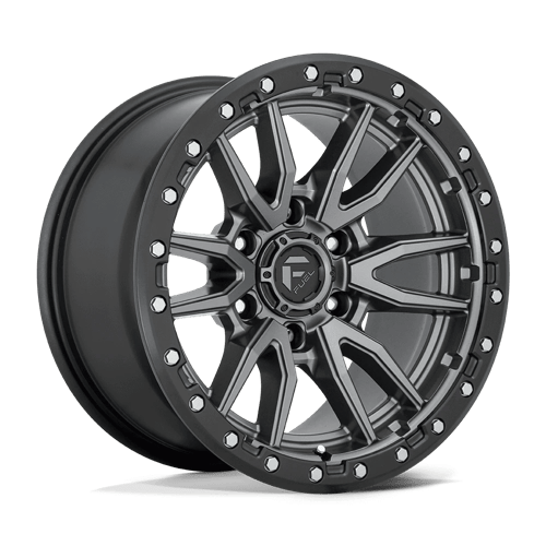 Fuel 1PC REBEL 17X9 6X135 87 -12 M-GMTL-BLK-RG wheel