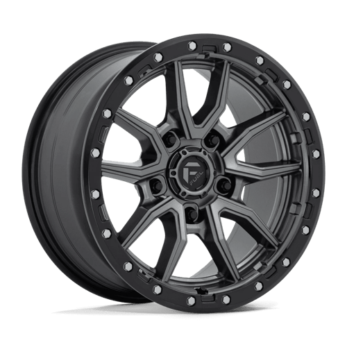 Fuel 1PC REBEL 18X9 5X5 71 +20 M-GMTL-BLK-RG wheel