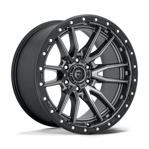 Fuel 1PC REBEL 20X10 6X5.5 106 -18 M-GMTL-BLK-RG wheel