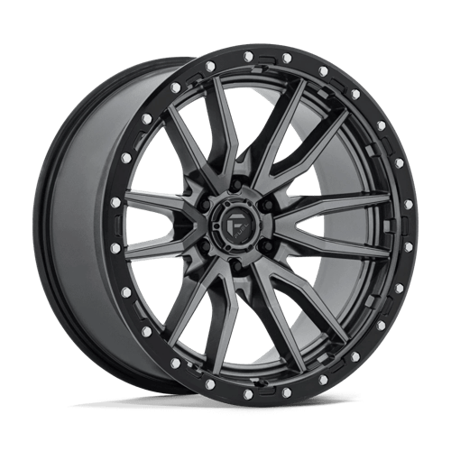 Fuel 1PC REBEL 22X10 6X5.5 106 -13 M-GMTL-BLK-RG wheel